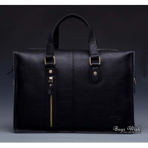 black Briefcase for men leather