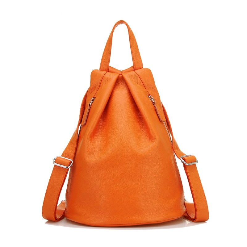 Leather backpack for women, ladies leather backpack purse - BagsWish