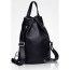 black Leather backpack