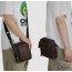 mens coffee waist pouch bag