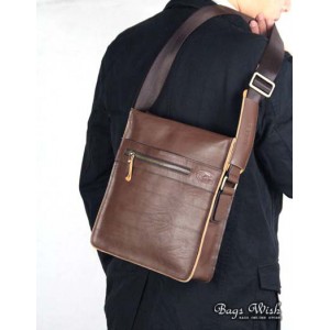 side leather bag for men