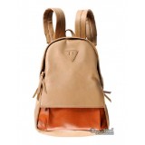 Ladies leather backpack