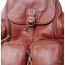 cowhide leather bookbag