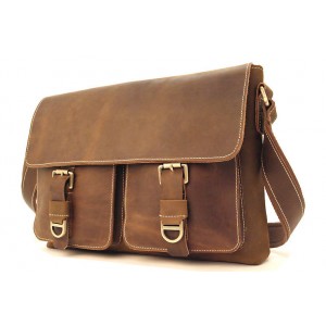 khaki leather bag for men