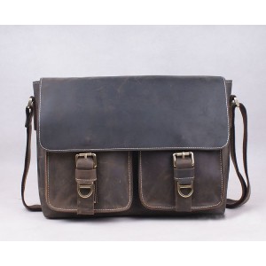 coffee leather bag for men