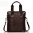 Leather bag for men brown