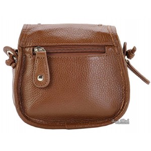 brown satchel messenger bag