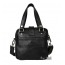 black shoulder handbag