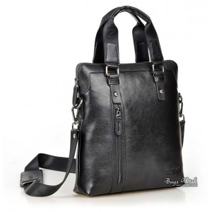 black ipad leather bag vintage