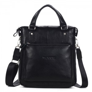 Best mens messenger bag, black bag leather messenger