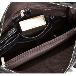 black Best mens messenger bag