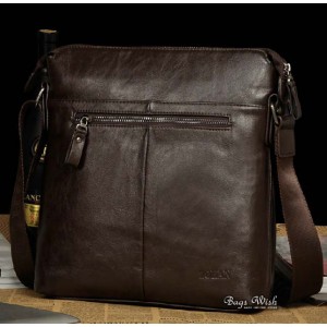 coffee Ipad crossbody messenger bag