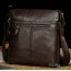 coffee Ipad crossbody messenger bag