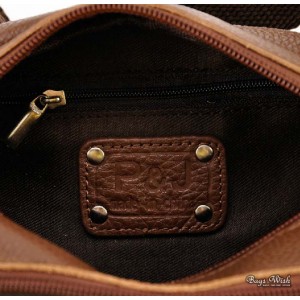 leather waist fanny pack