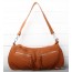 orange Leather shoulder bag