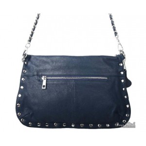 blue shoulder bag