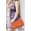 orange shoulder bag