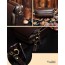 coffee small leather shoulder bag