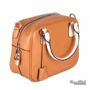 apricot cute messenger bag