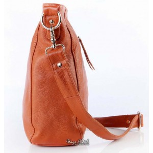 cowhide leather messenger bag