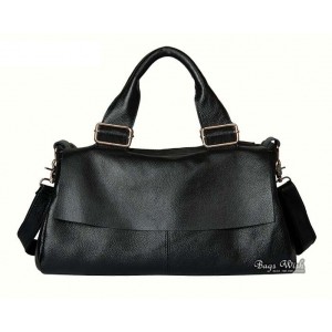 Leather organizer handbag, leather large handbag