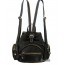 Leather womens backpack