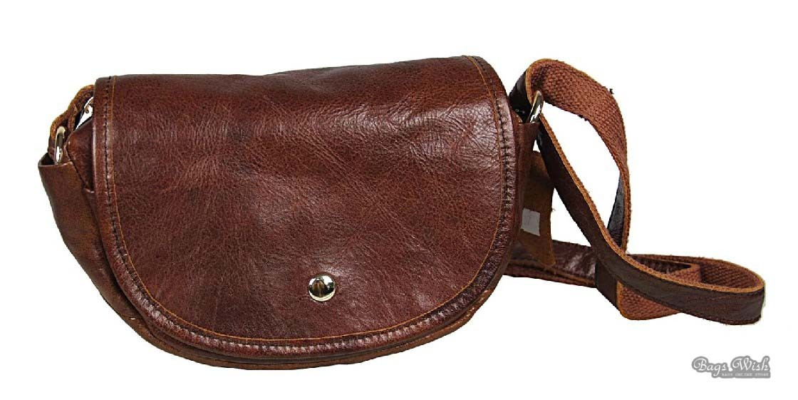 Cheap leather messenger bag, coffee cool messenger bag - BagsWish