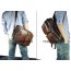 mens Leather briefcase messenger bag