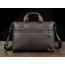 Cowhide laptop bag briefcase coffee