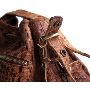 brown Leather shoulder bag