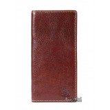Leather bifold wallet, leather billfold wallet