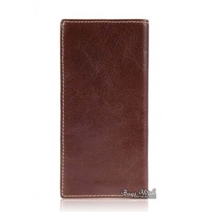 cowhide leather billfold wallet