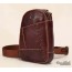 leather One strap back pack
