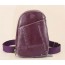 purple shoulder strap backpack