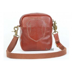 ladies leather messenger bag
