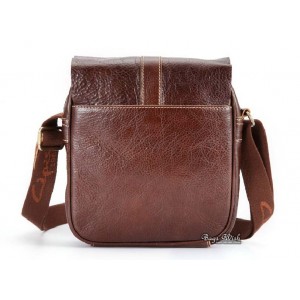 leather mens messenger bag