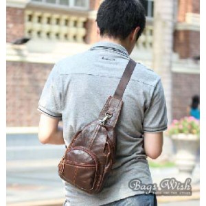 coffee single strap back pack