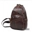 mens coffee single strap back pack