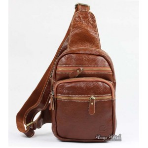 Single strap backpack