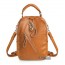 Western leather backpack