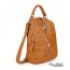 ladies purse backpack leather