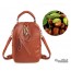 tan Western leather backpack