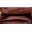 tan purse backpack leather