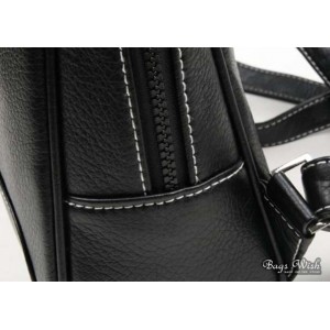 black Leather satchel