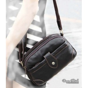 womens Leather messenger bag