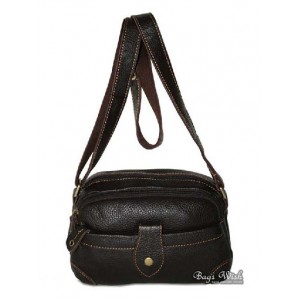 womens leather vintage messenger bag
