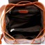 Leather backpack satchel