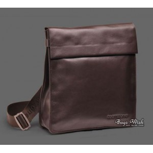 Leather shoulder bag mens black, coffee male messenger bag