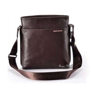 Leather shoulder bags men, brown man messenger bag