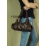 womens coffee tote leather handbag